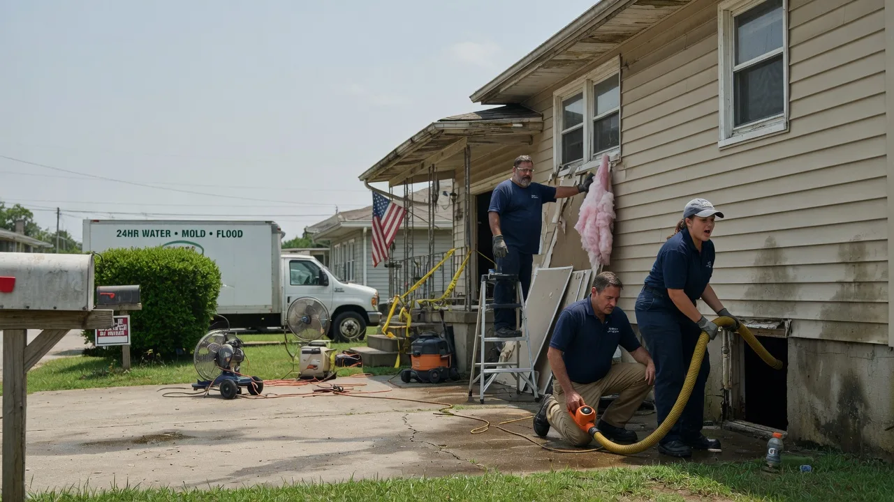 Water Damage Repair in Coal Hill, AR near me